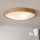 Brilagi - LED RGBW himmennettävä kattovalaisin CARVALHO SLIM 3xE27/9W/230V 2700-6500K Wi-Fi tammi halkaisija 47 cm