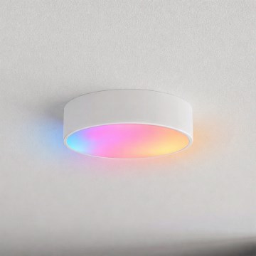 Brilagi - LED RGBW himmennettävä kattovalaisin CLARE 2xE27/9W/230V 2700-6500K halkaisija 30 cm Wi-Fi valkoinen
