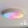 Brilagi - LED RGBW himmennettävä kattovalaisin CLARE 4xE27/9W/230V 2700-6500K halkaisija 50 cm Wi-Fi beige