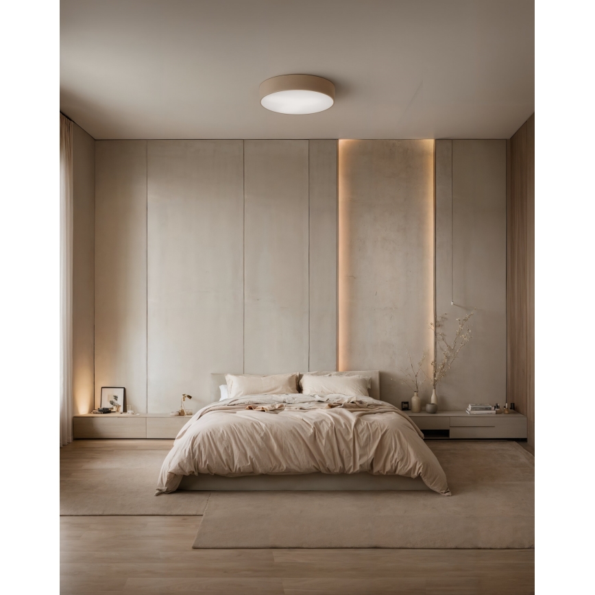Brilagi - LED RGBW himmennettävä kattovalaisin CLARE 4xE27/9W/230V 2700-6500K halkaisija 50 cm Wi-Fi beige
