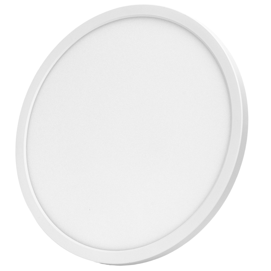 Brilagi - LED RGBW himmennettävä kattovalaisin VIBE LED/24W/230V 3000-6500K halkaisija 26 cm valkoinen + kaukosäädin