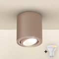 Brilagi - LED RGBW himmennettävä kohdevalaisin MIA 1xGU10/4,8W/230V 3000K 84x80 mm beige + kaukosäädin