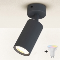 Brilagi - LED RGBW himmennettävä kohdevalaisin SELE 1xGU10/4,8W/230V 3000K antrasiitti + kaukosäädin