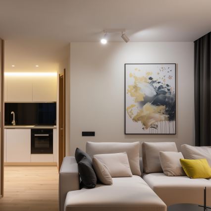 Brilagi - LED RGBW himmennettävä kohdevalaisin SELE 2xGU10/4,8W/230V 3000K valkoinen + kaukosäädin