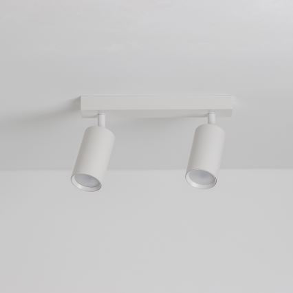 Brilagi - LED RGBW himmennettävä kohdevalaisin SELE 2xGU10/4,8W/230V 3000K valkoinen + kaukosäädin