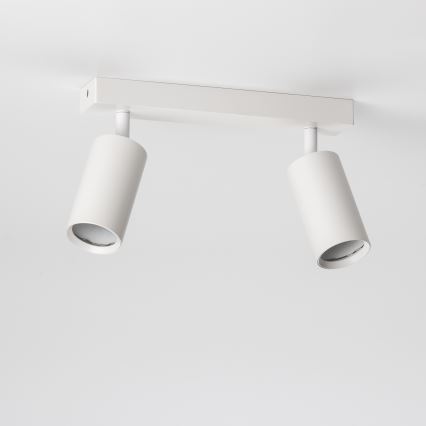 Brilagi - LED RGBW himmennettävä kohdevalaisin SELE 2xGU10/6W/230V 3000K valkoinen + kaukosäädin