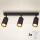Brilagi - LED RGBW himmennettävä kohdevalaisin SELE 3xGU10/4,8W/230V 3000K musta/kultainen + kaukosäädin