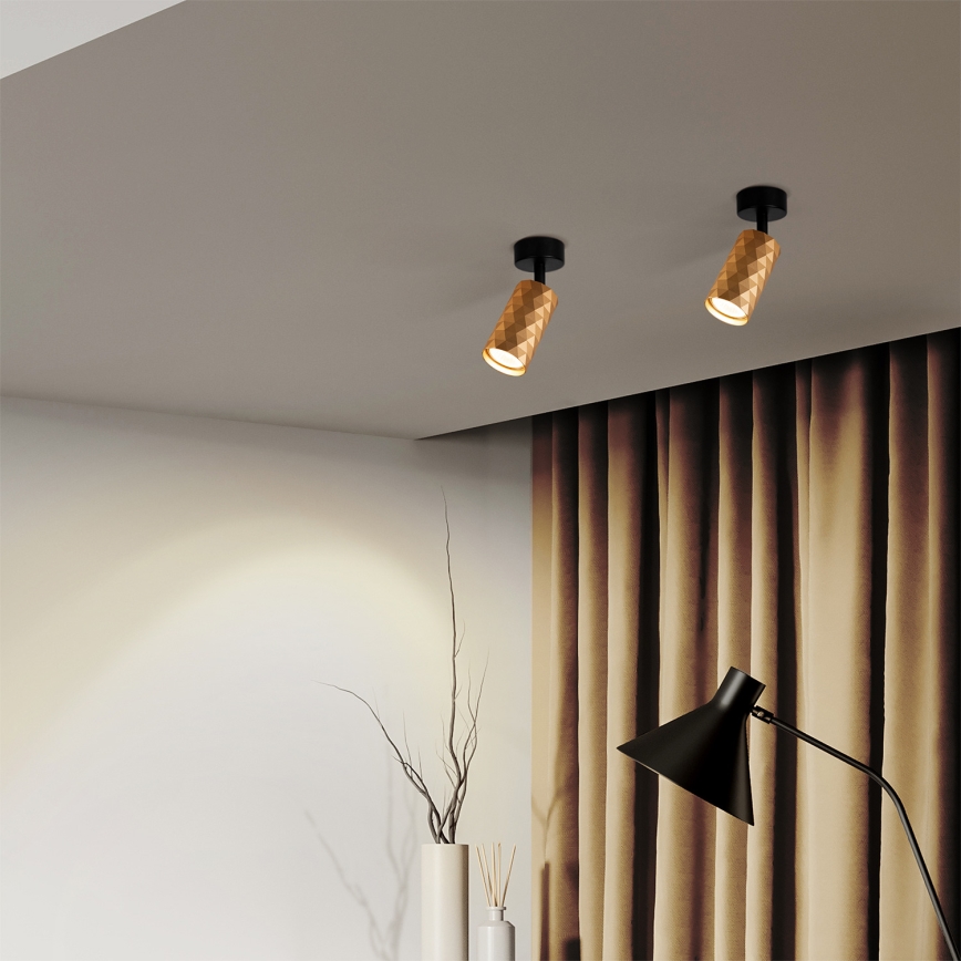 Brilagi - LED RGBW himmennettävä kohdevalaisin SELE DIAMANT 1xGU10/6W/230V, kullanvärinen + kaukosäädin