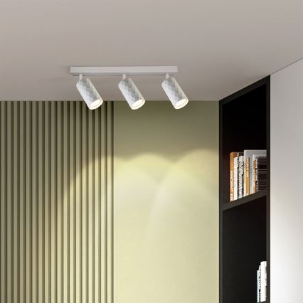 Brilagi - LED RGBW himmennettävä kohdevalaisin SELE DIAMANT 3xGU10/4,8W/230V 3000K valkoinen + kaukosäädin