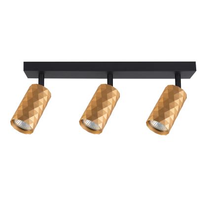 Brilagi - LED RGBW himmennettävä kohdevalaisin SELE DIAMANT 3xGU10/6,5W/230V 2700-6500K Wi-Fi kullanvärinen