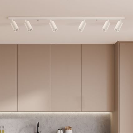 Brilagi - LED RGBW Himennettävä kohdevalaisin SELE DIAMANT 6xGU10/6,5W/230V 2700-6500K Wi-Fi valkoinen