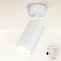 Brilagi - LED RGBW himmennettävä kohdevalaisin SELE MODERN 1xGU10/4,8W/230V 3000K valkoinen + kaukosäädin