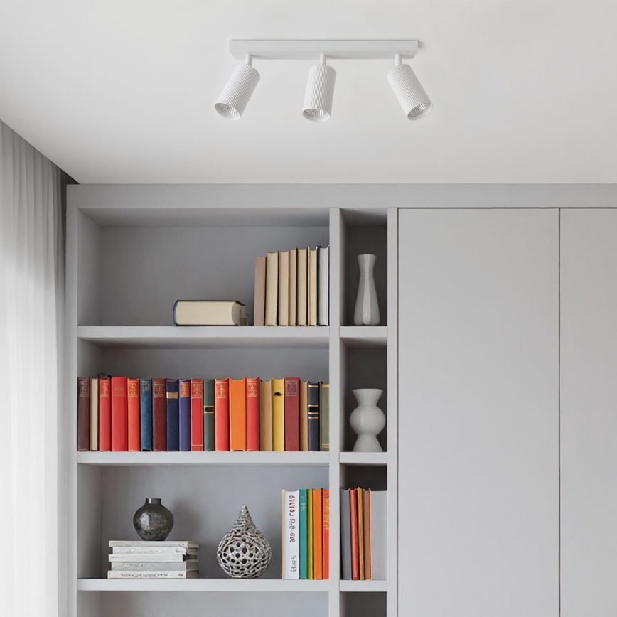 Brilagi - LED RGBW himmennettävä kohdevalaisin SELE MODERN 3xGU10/6W/230V 3000K valkoinen + kaukosäädin