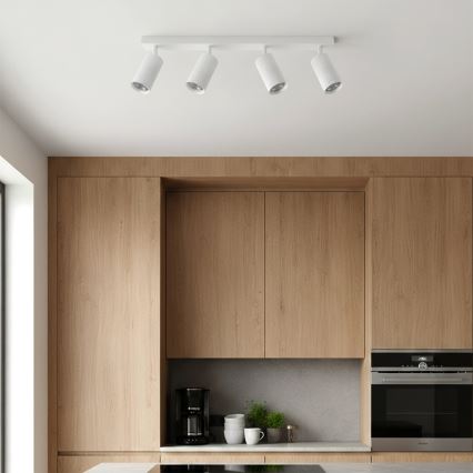 Brilagi - LED RGBW himmennettävä kohdevalaisin SELE MODERN 4xGU10/4,8W/230V 3000K valkoinen + kaukosäädin