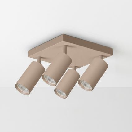 BRILAGI - LED RGBW himmennettävä kohdevalaisin SELE SQUARE 4xGU10/6,5W/230V 2700-6500K beige