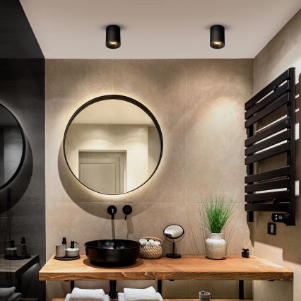 Brilagi - LED RGBW himmennettävä kohdevalaisin TRINE 1xGU10/30W/230V 3000K Wi-Fi musta