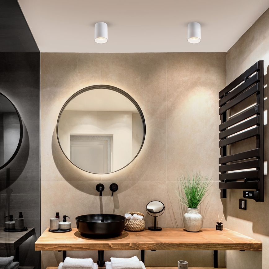 Brilagi - LED RGBW himmennettävä kohdevalaisin TRINE 1xGU10/30W/230V 2700-6500K Wi-Fi valkoinen