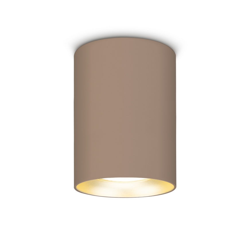 Brilagi - LED RGBW Himennettävä kohdevalaisin TRINE 1xGU10/4,8W/230V 3000K beige/kultainen + kaukosäädin