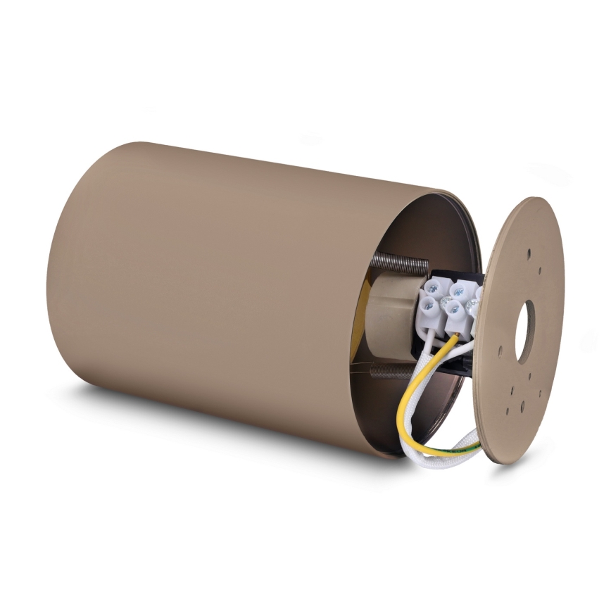Brilagi - LED RGBW Himennettävä kohdevalaisin TRINE 1xGU10/6W/230V 3000K beige/kultainen + kaukosäädin