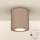 Brilagi - LED RGBW himmennettävä kylpyhuonevalaisin MIA 1xGU10/4,8W/230V 3000K 84x80 mm beige IP54 + kaukosäädin