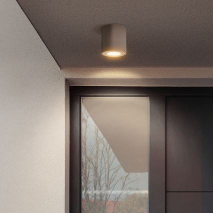 Brilagi - LED RGBW himmennettävä kylpyhuonevalaisin MIA 1xGU10/4,8W/230V 3000K 84x80 mm beige IP54 + kaukosäädin