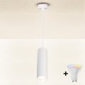 Brilagi - LED RGBW himmennettävä riippuvalaisin vaijerilla SELE 1xGU10/4,8W/230V 3000K valkoinen + kaukosäädin