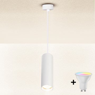 Brilagi - LED RGBW himmennettävä riippuvalaisin vaijerilla SELE 1xGU10/4,8W/230V 3000K valkoinen + kaukosäädin