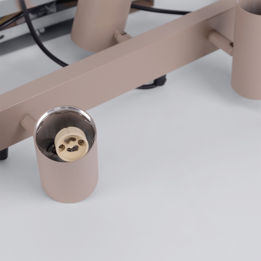 BRILAGI - LED RGBW himmennettävä riippuvalaisin kaapelilla SELE 6xGU10/6,5W/230V 2700-6500K beige + kaukosäädin