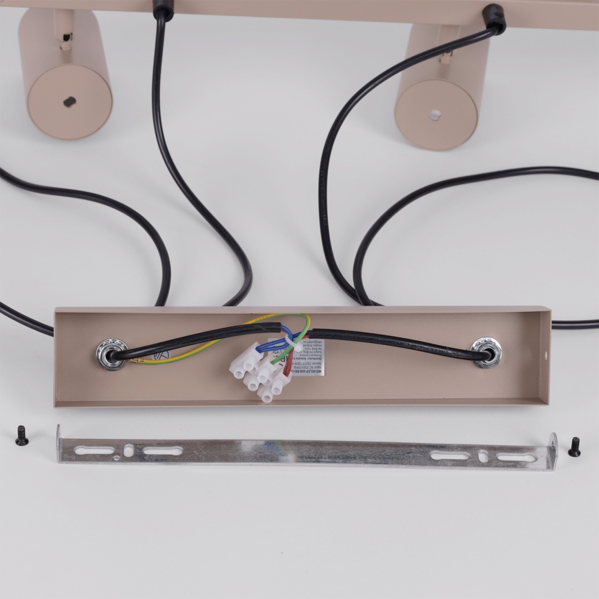 BRILAGI - LED RGBW himmennettävä riippuvalaisin kaapelilla SELE 6xGU10/6,5W/230V 2700-6500K beige + kaukosäädin