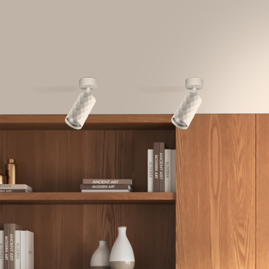 Brilagi - LED RGBW himmennettävä kohdevalaisin SELE DIAMANT 1xGU10/4,8W/230V 3000K valkoinen + kauko-ohjain