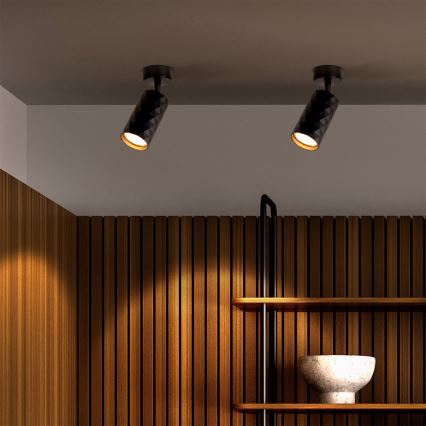 Brilagi - LED RGBW himmennettävä kohdevalaisin SELE DIAMANT 1xGU10/6W/230V 3000K Wi-Fi musta