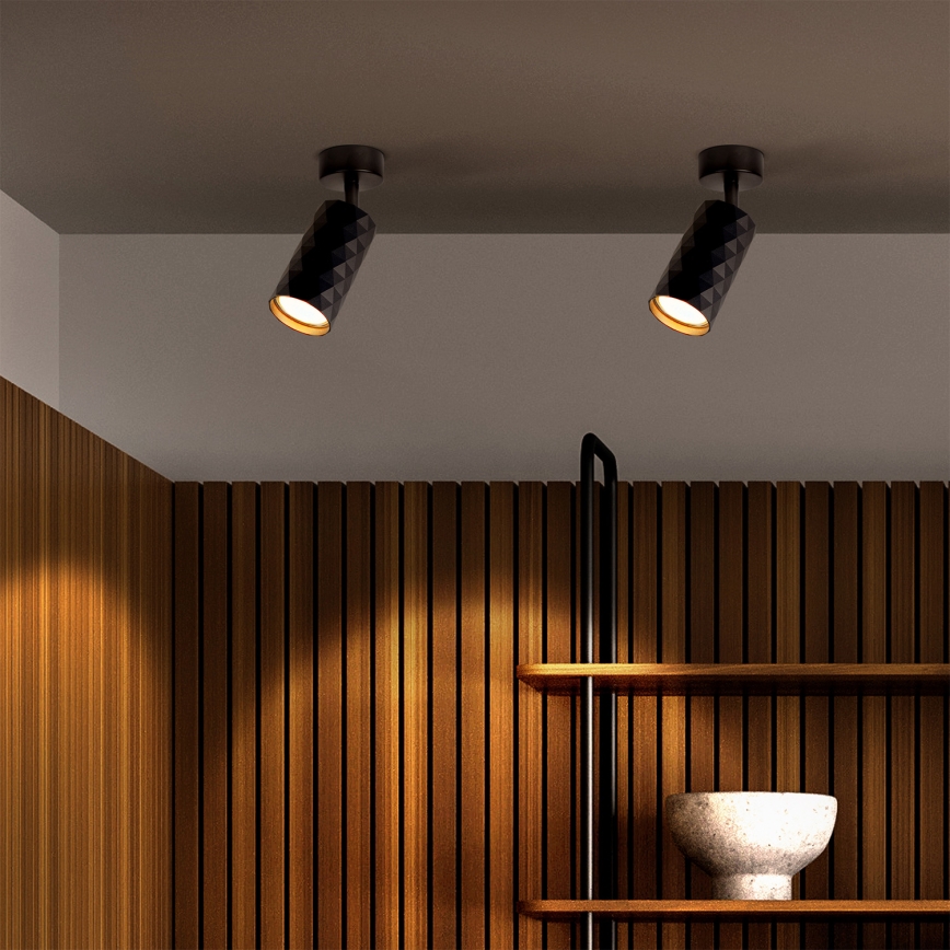 Brilagi - LED RGBW himmennettävä kohdevalaisin SELE DIAMANT 1xGU10/6W/230V 3000K Wi-Fi musta