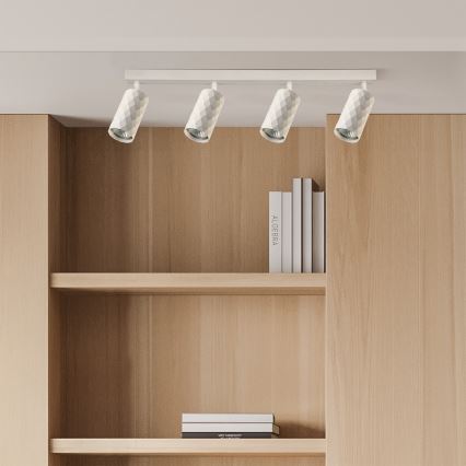 Brilagi - LED RGBW himmennettävä kohdevalaisin SELE DIAMANT 4xGU10/6,5W/230V 2700-6500K Wi-Fi valkoinen