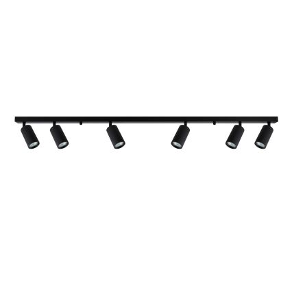Brilagi - LED RGBW Himmennettävä kohdevalaisin SELE MODERN 6xGU10/6,5W/230V 2700-6500K Wi-Fi musta