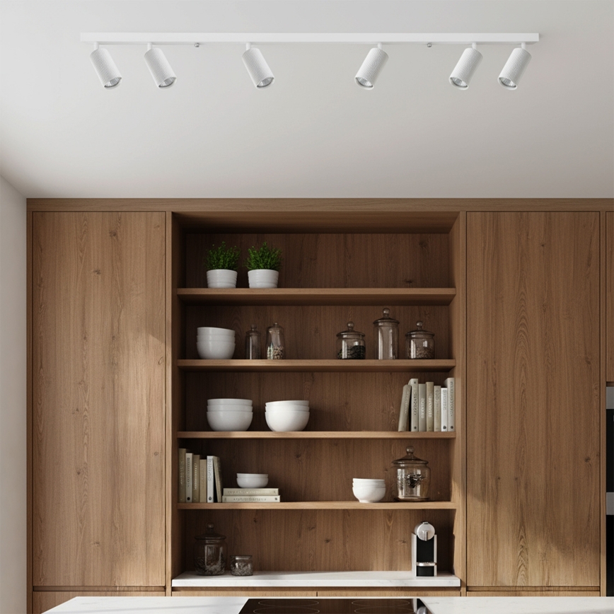 Brilagi - LED RGBW himmennettävä kohdevalaisin SELE MODERN 6xGU10/6,5W/230V 2700-6500K Wi-Fi valkoinen