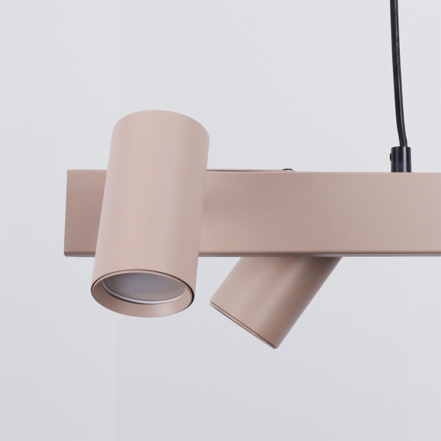 BRILAGI - LED RGBW himennettävä riippuvalaisin kaapelilla SELE 4xGU10/6,5W/230V 2700-6500K beige