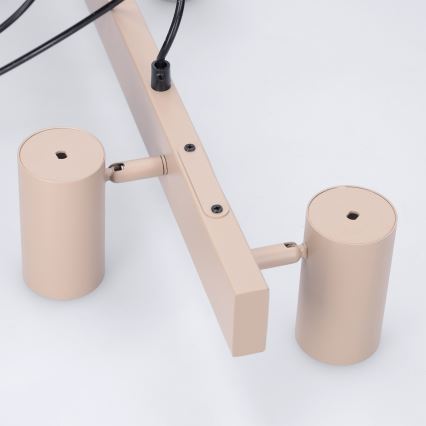 BRILAGI - LED RGBW himennettävä riippuvalaisin kaapelilla SELE 4xGU10/6,5W/230V 2700-6500K beige