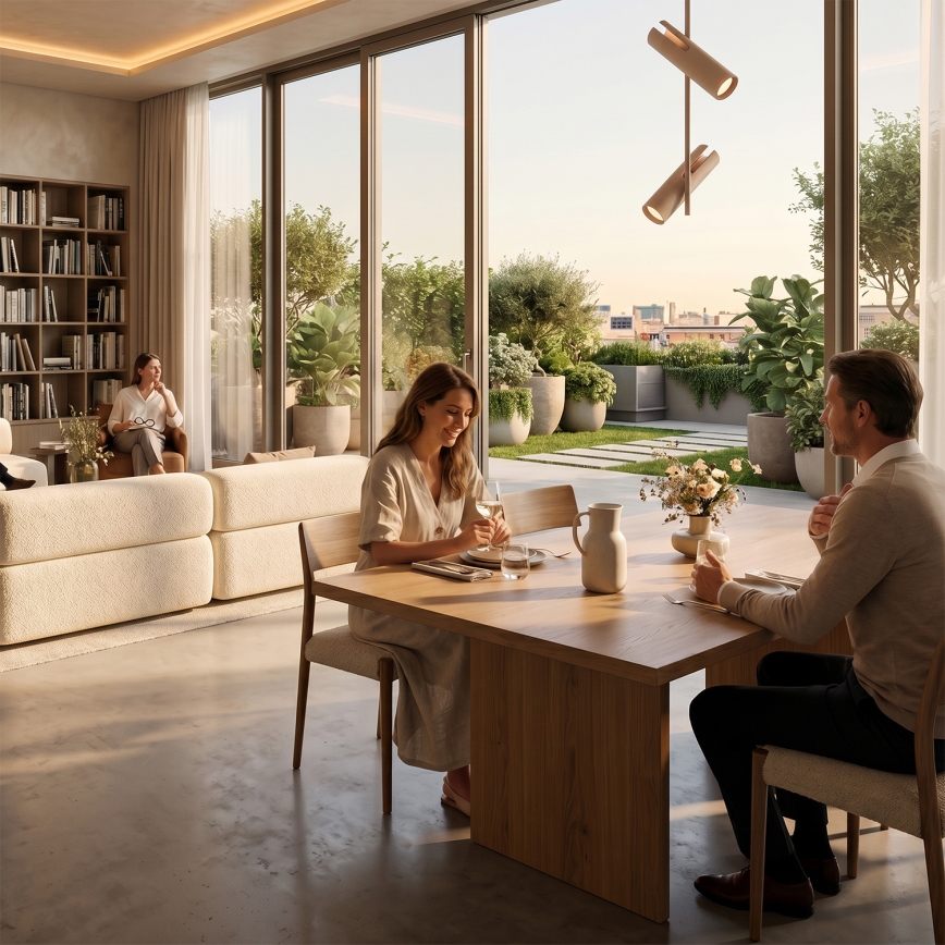 BRILAGI - LED RGBW himennettävä varrellinen kattovalaisin BRANCH 2xGU10/6,5W/230V 2700-6500K beige