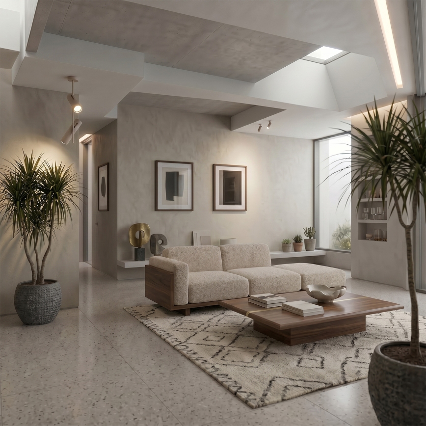 BRILAGI - LED RGBW himennettävä varrellinen kattovalaisin BRANCH 2xGU10/6,5W/230V 2700-6500K beige