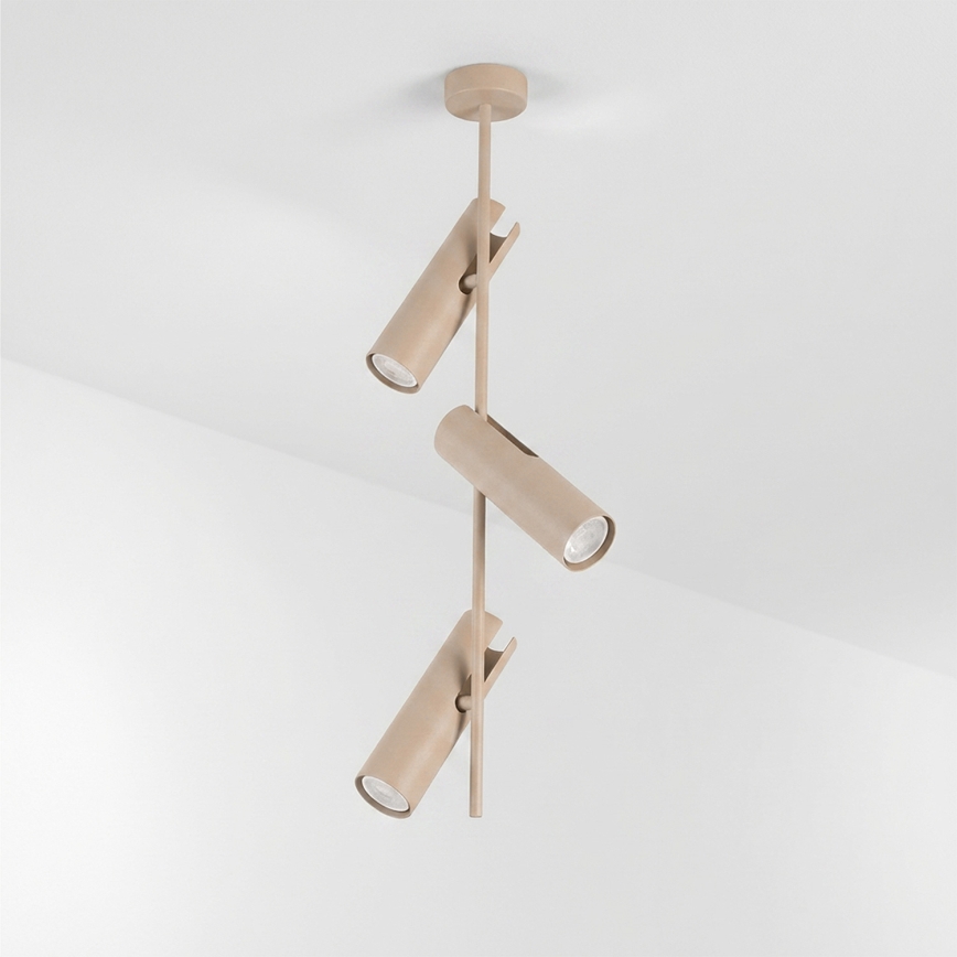 BRILAGI - LED RGBW himennettävä varrellinen kattokruunu BRANCH 3xGU10/6,5W/230V 2700-6500K beige