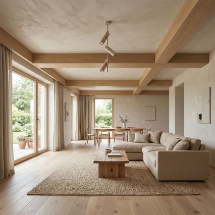 BRILAGI - LED RGBW himennettävä varrellinen kattokruunu BRANCH 3xGU10/6,5W/230V 2700-6500K beige