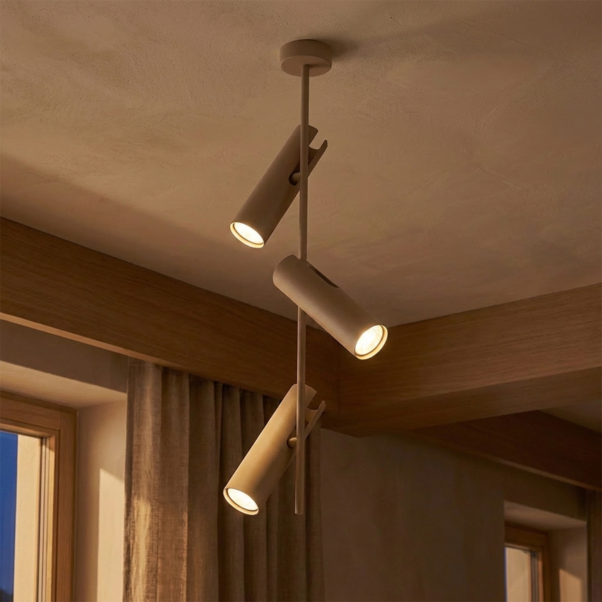 BRILAGI - LED RGBW himennettävä varrellinen kattokruunu BRANCH 3xGU10/6,5W/230V 2700-6500K beige