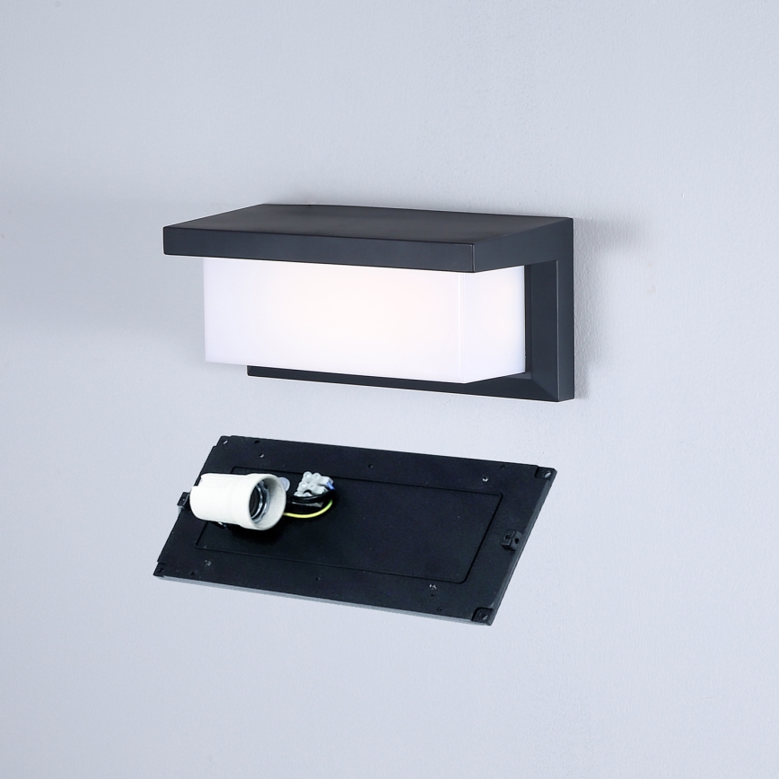 Brilagi - LED RGBW himmennettävä ulkoseinävalaisin BRICKY 1xE27/9W/230V 2700-6500K antrasiitti IP54