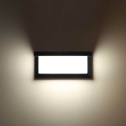 Brilagi - LED RGBW himmennettävä ulkoseinävalaisin BRICKY 1xE27/9W/230V 2700-6500K IP54 musta