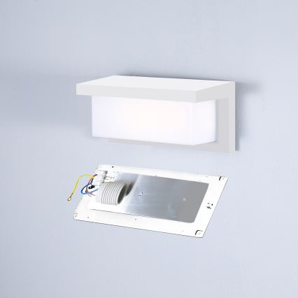 Brilagi - LED RGBW himmennettävä ulkoseinävalaisin BRICKY 1xE27/9W/230V 2700-6500K IP54 valkoinen