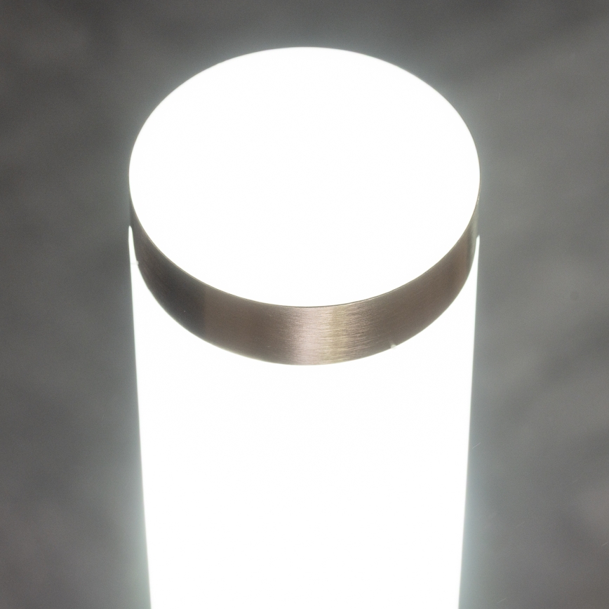 BRILAGI - LED RGBW himmennettävä ulkoseinävalaisin ELIA 1xE27/6,5W/230V 2700-6500K IP44 Wi-Fi mattakromi