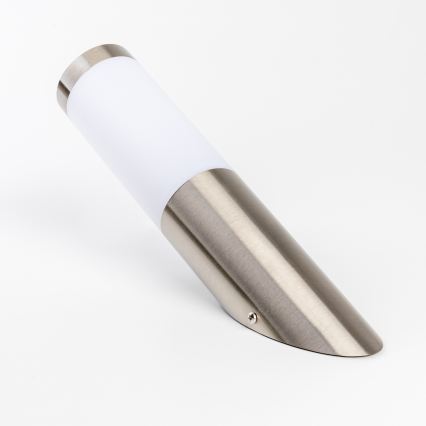 BRILAGI - LED RGBW himmennettävä ulkoseinävalaisin ELIA 1xE27/6,5W/230V 2700-6500K IP44 Wi-Fi mattakromi