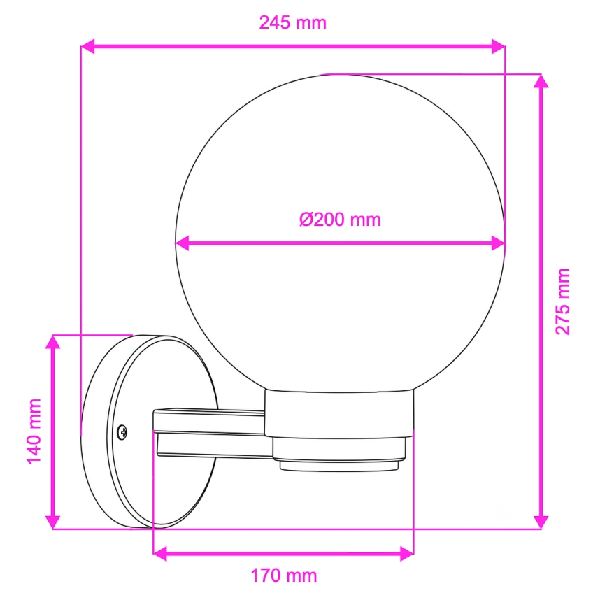 BRILAGI - LED RGBW himmennettävä ulkoseinävalaisin HARBOR 1xE27/12W/230V 2700–6500K IP33 musta/valkoinen