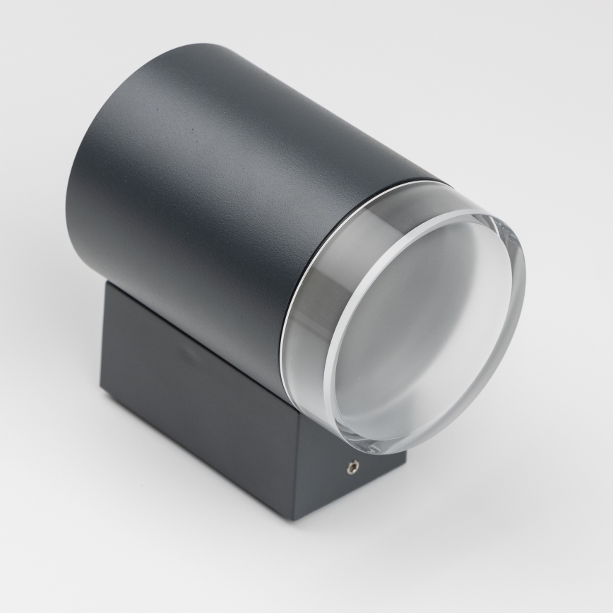 Brilagi - LED RGBW himmennettävä ulkoseinävalaisin MATERA 1xGU10/4,8W/230V 3000K IP54 antrasiitti + kaukosäädin