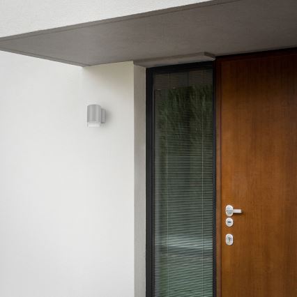 Brilagi - LED RGBW himmennettävä ulkoseinävalaisin MATERA 1xGU10/4,8W/230V 3000K IP54 harmaa + kaukosäädin